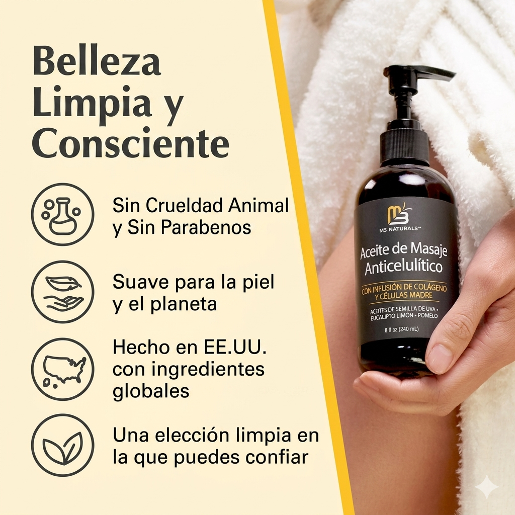 Aceite corporal anti celulitis