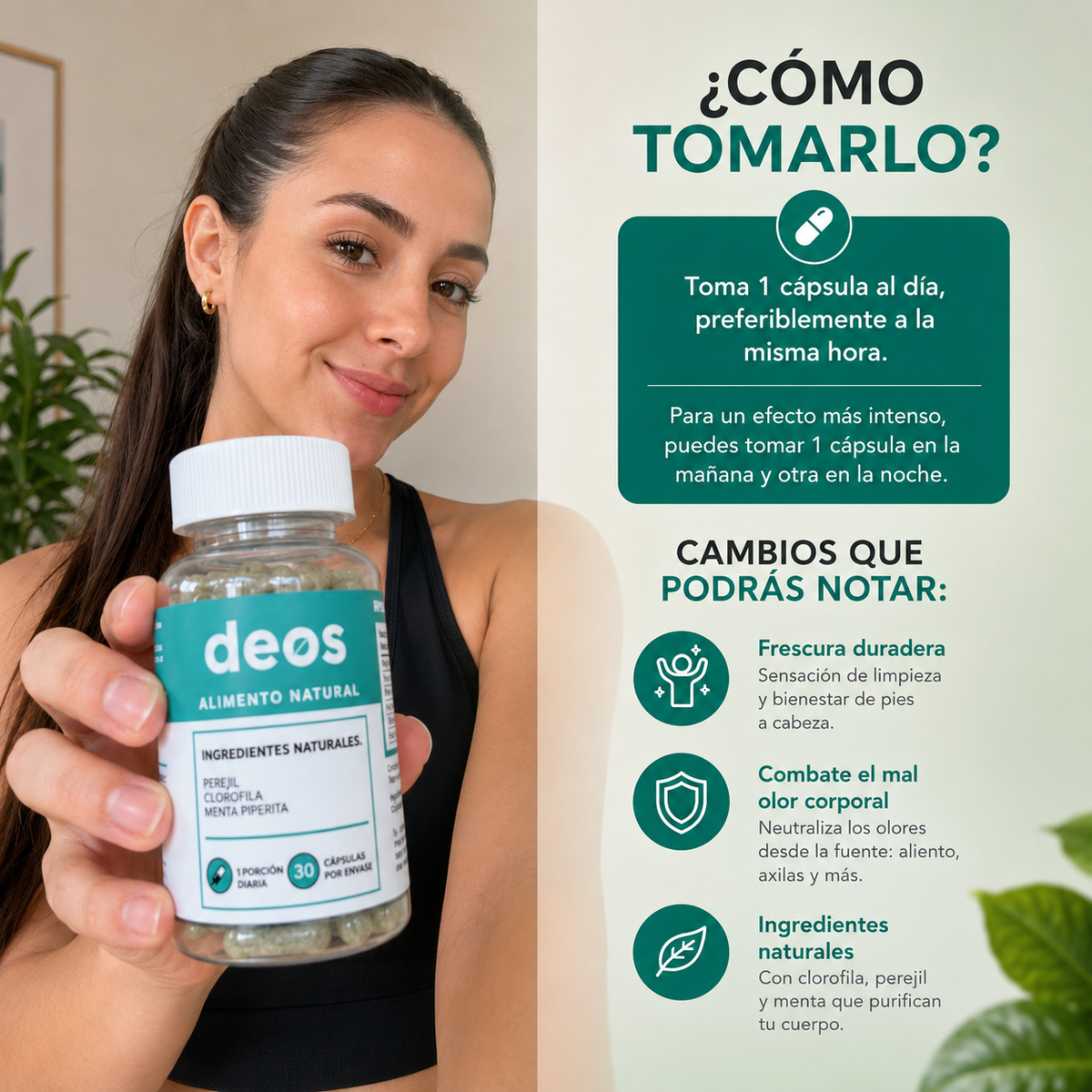 Desodorante Natural DEOS