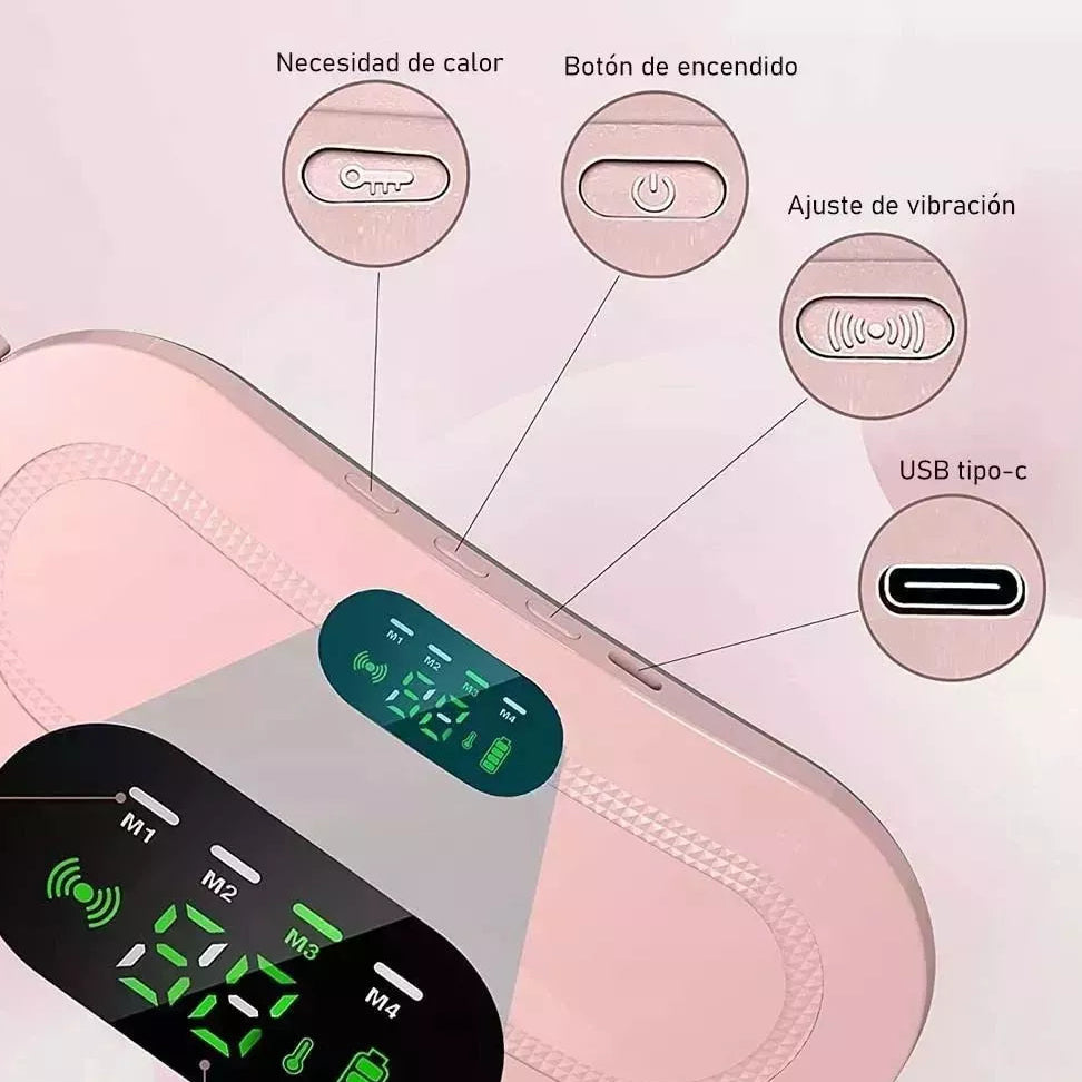 Cinturon Dolor Menstrual Termico Masajes